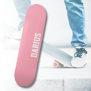 Baby Rosa Moderner Name Klassisch Trendig Skateboard