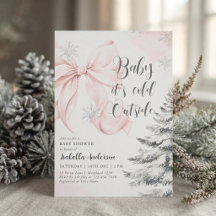 Baby-Rosa-Schleife-Baby-Es-ist-kalt-draußen-Baby-S