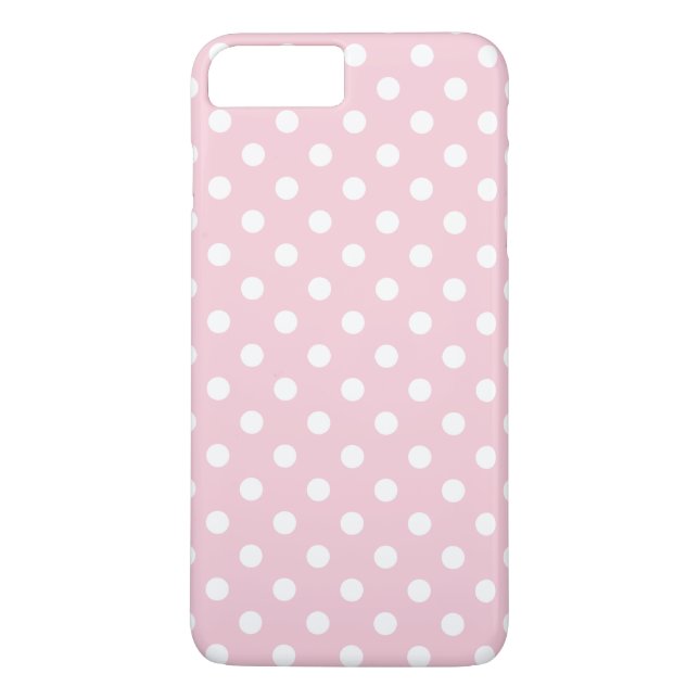Baby-Rosa-Tupfen iPhone 7 Plusfall Case-Mate iPhone Hülle (Rückseite)