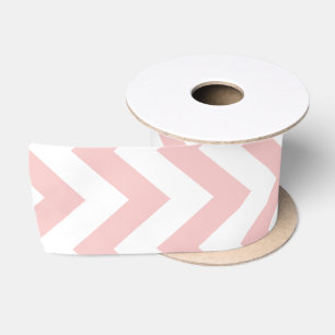 Baby-Rosa-Zickzack Band Satinband
