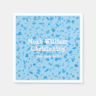 Baby-Rosaconfetti-Taufe-Taufe Serviette