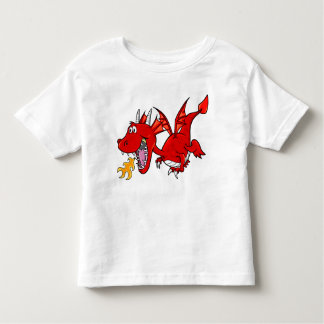 Baby-roter Drache-T - Shirt