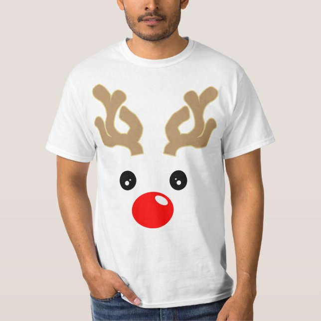 Baby-Rudolph-Ren T-Shirt (Vorderseite)
