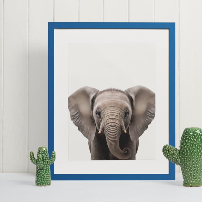 Baby Safari African Jungle Animals Elephant Poster (Von Creator hochgeladen)