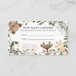 Baby Safari: Wie viele Candies Karten