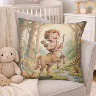 Baby Sagittarius Zodiac Nursery Kids Kissen