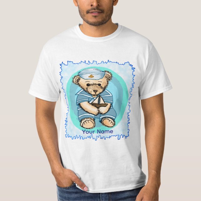Baby Sailor Bear T-Shirt (Vorderseite)