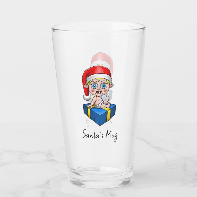 Baby Santa Claus Tasse (Vorderseite)