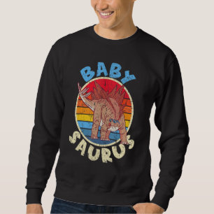 Baby Saurus I Stegosaurus Stenops I Family Matchin Sweatshirt