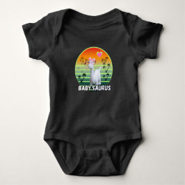 Baby Saurus - Niedliches Dinosaur Baby Design Strampler