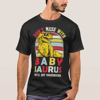 Baby Saurus Shirt Babysaurs Shirt Dinosaur Baby An