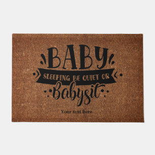 Baby Schlafen ruhig Fußmatte