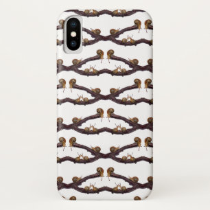 Baby-Schnecken-Wahnsinn iPhone X Hülle (Farbe wähl