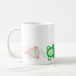 Baby-Schwimmschildkröten Tasse