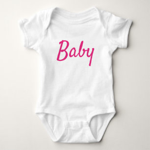 Baby-Script Baby Strampler