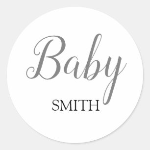 Baby Script Individuelle Name Stickers