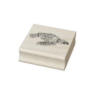 Baby Sea Turtle Gummistempel
