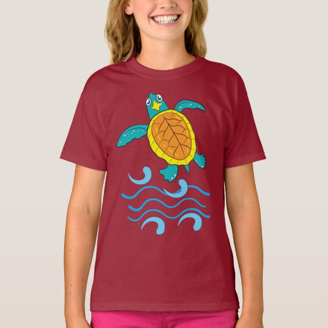 Baby Sea Turtle T-Shirt (Vorderseite)