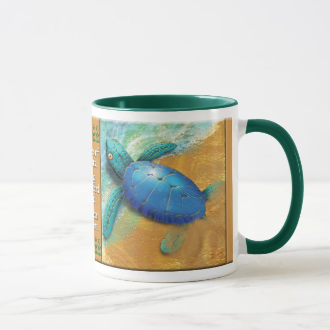 Baby Sea Turtle Tasse (Rechts)
