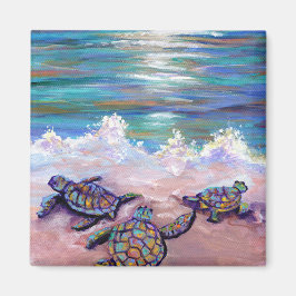 Baby Sea Turtles im Beach Magnet