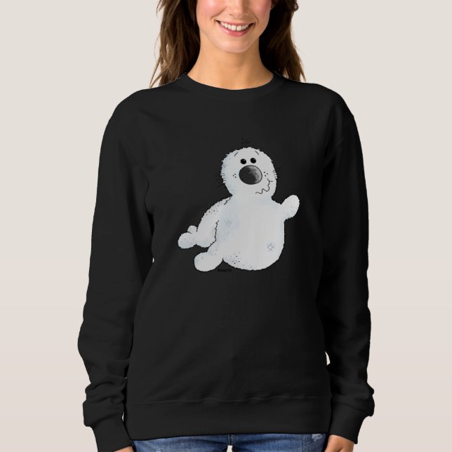 Baby Seal For Seal And Wild Animal Sweatshirt (Vorderseite)