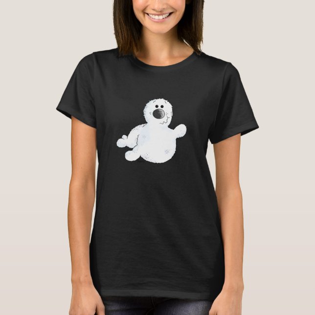Baby Seal For Seal And Wild Animal T-Shirt (Vorderseite)