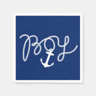 Baby-Seeanker-Babyparty Serviette