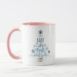 Baby seine kalte äußere Tasse