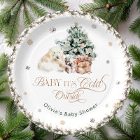 Baby seine kalte Outdoor Niedliche Polar Bären