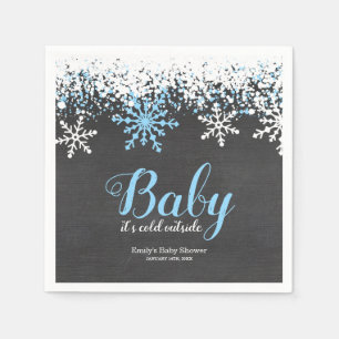 Baby seine kalte Outdoor Schnee Winter Boy Babydus Serviette