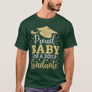 Baby Senior 2023 stolz Mama einer Klasse von 2023 T-Shirt
