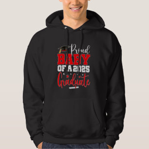 Baby Senior 2025 stolz Baby der Klasse 2025 Gra Hoodie