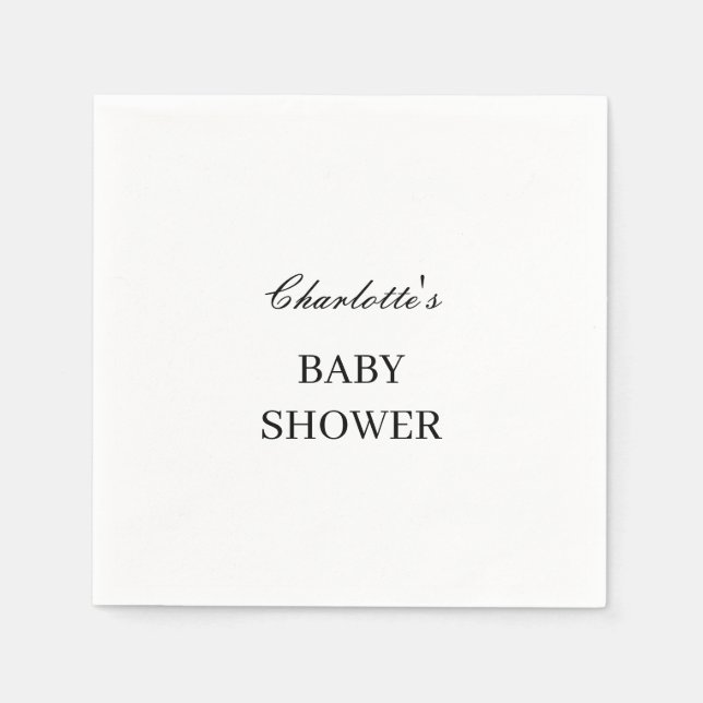 Baby Serviette (Vorderseite)