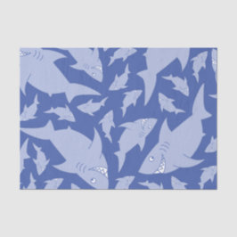 Baby Shark 1. Geburtstag Party Tissue Paper Seidenpapier