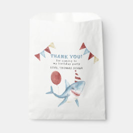 Baby Shark 1. Geburtstag unter dem Meer Vielen Dan Geschenktütchen