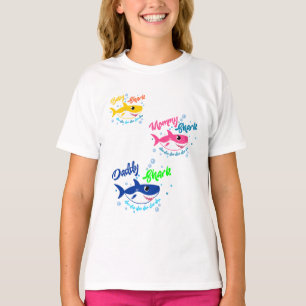 Baby Shark and Family Doo Doo Doo T-Shirt