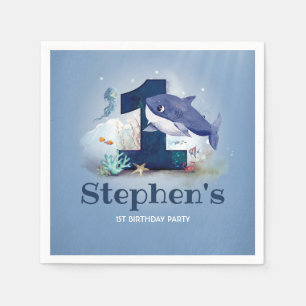 Baby Shark Birthday Party Serviette