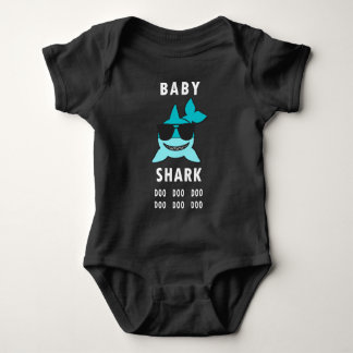 Baby Shark Bodysuit Doo Doo Funny Shark Shirt