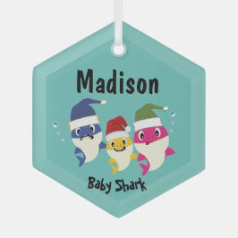 Baby Shark Festivals Phantastisch Ornament Aus Glas