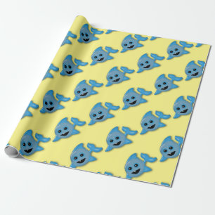 Baby Shark Geschenkpapier