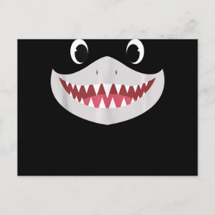 Baby Shark Halloween - Cute Shark Gifts Feiertagspostkarte