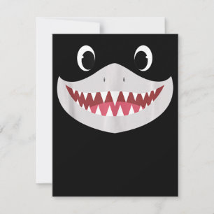 Baby Shark Halloween - Süße Haifisch-Geschenke Einladung