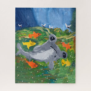 Baby Shark "Kunst von Kindern" Puzzle