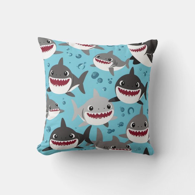 Baby Shark Pillow Kissen (Vorderseite)