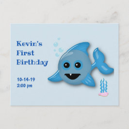 Baby Shark Postkarte