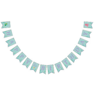 Baby Shark Thema - Happy Birthday Banner
