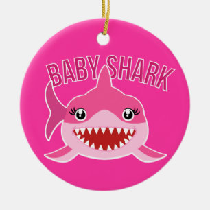 Baby Shark Xmas Weihnachtsbaum Ornament