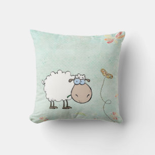 Baby Sheep Animal Pillow Kissen