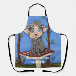 Baby Sheep on Toadstool Schürze