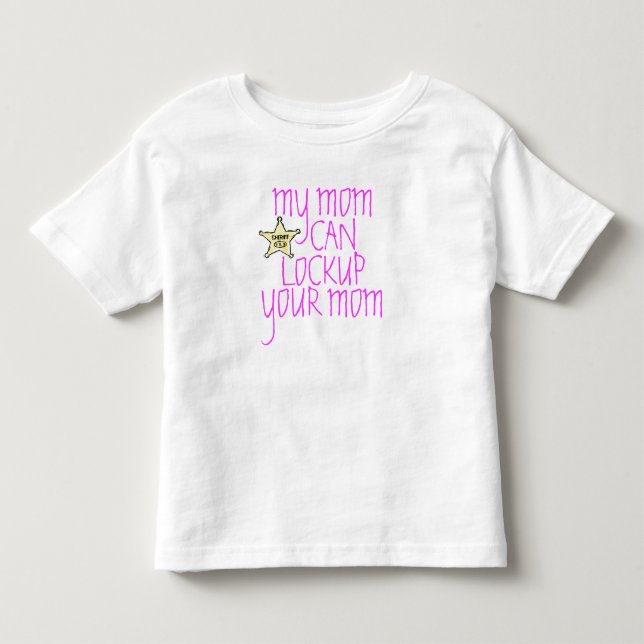 Baby-Sheriff Kleinkind T-shirt (Vorderseite)